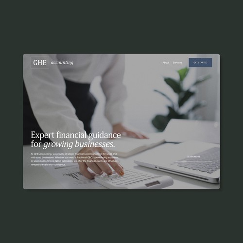 Websites for Accounting, Bookkeepers and CPAs