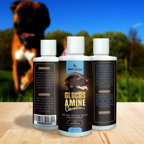 GLUCOS AMINE LABEL FOR DOG