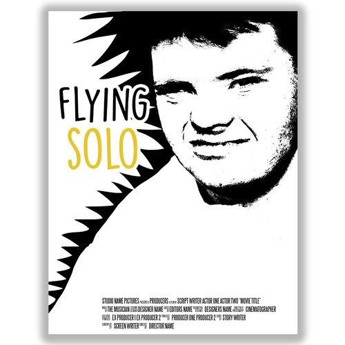 Flying solo poster