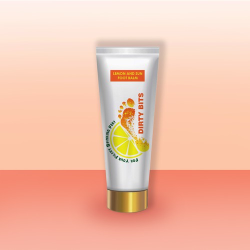 Logo design Finalist for foot balm