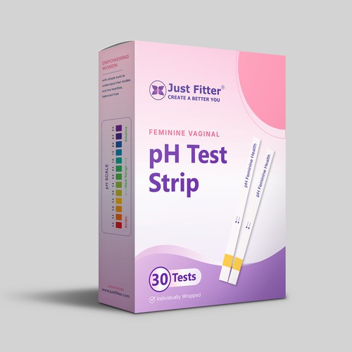 Woman Test strips