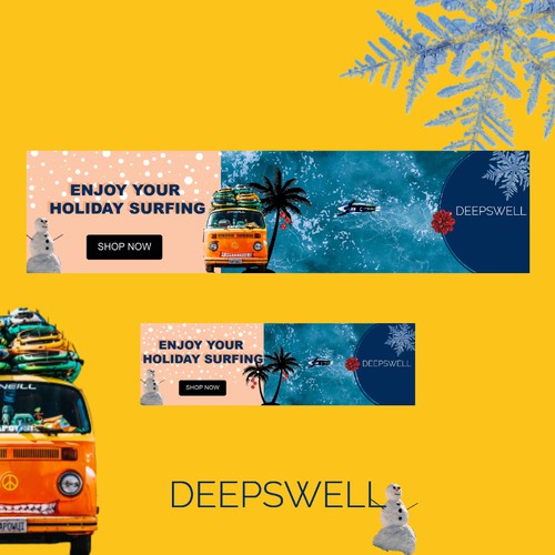 DEEPSWELL , Holiday season banner