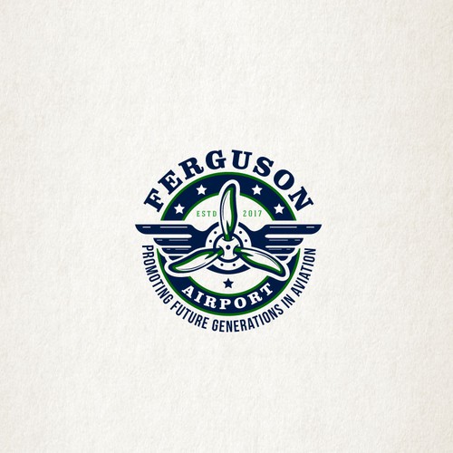 Logo design for"Ferguson Airport"