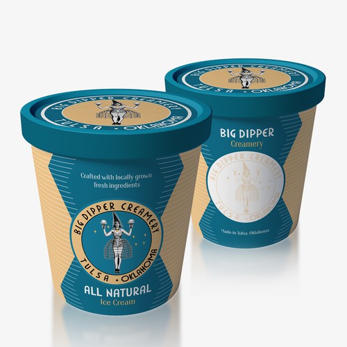 Ice cream packaging 