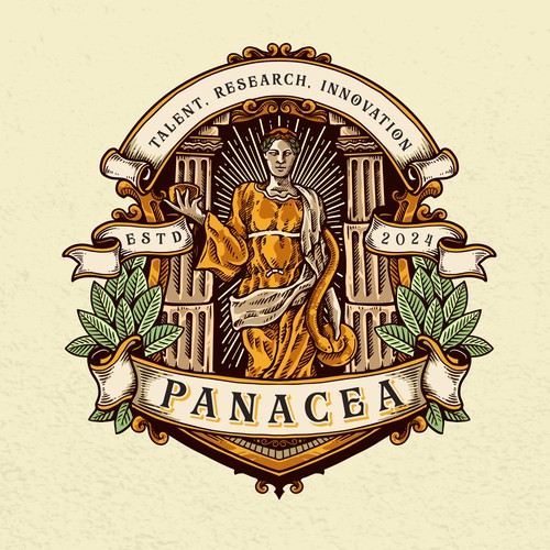 Panacea vintage logo