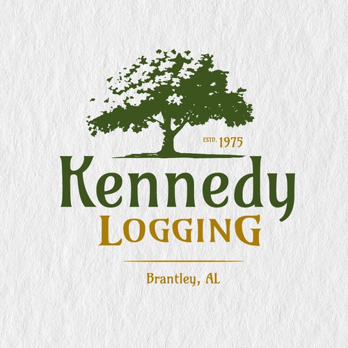 Logging company logo