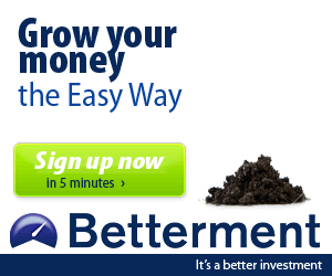 banner ad for Betterment