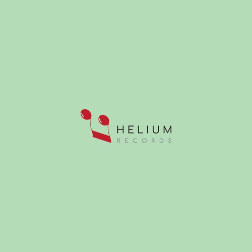 A logo design concept for a recording label 