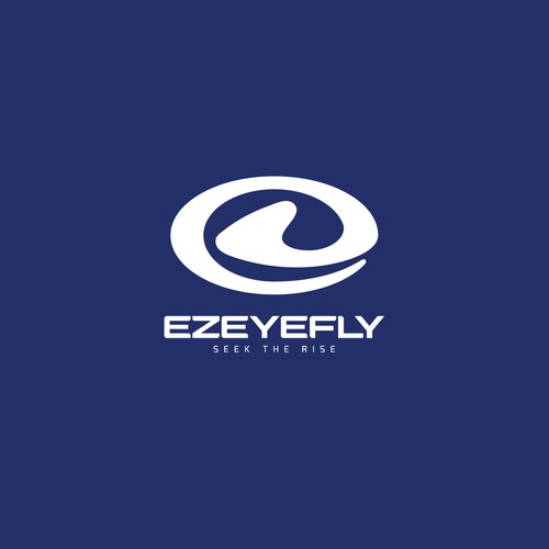 Dynamic letter mark concept logo for EZEYEFLY