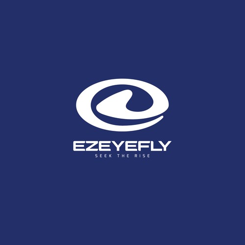 Dynamic letter mark concept logo for EZEYEFLY