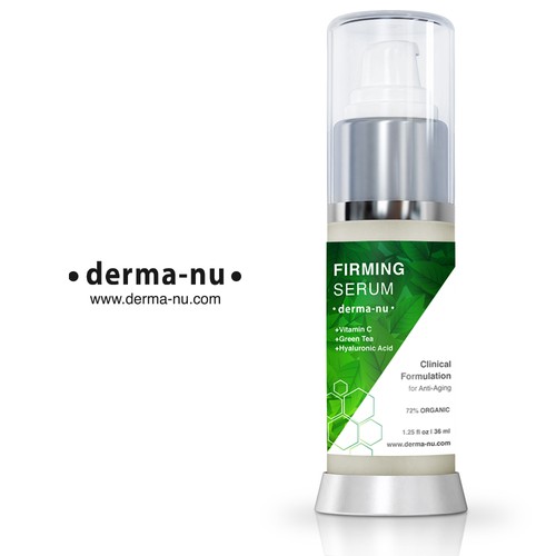 derma-nu | Firming Serum | Front Design
