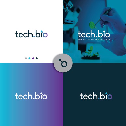 tech.bio logo design