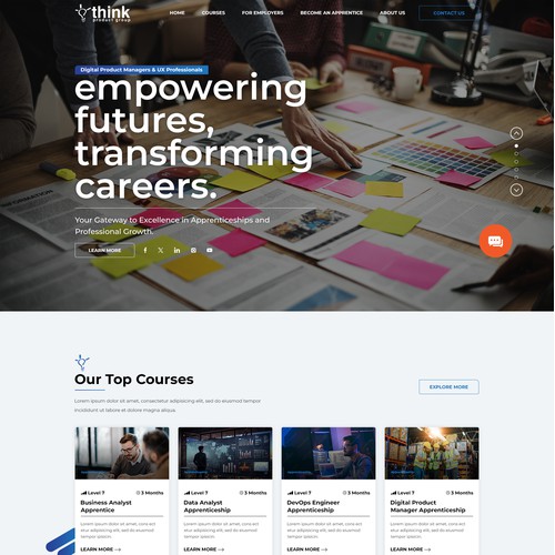 Website Design for an Apprenticeship Training Provider