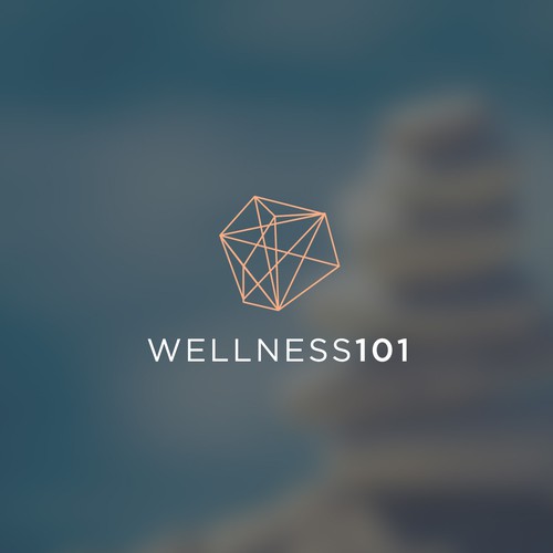 Simple and powerfull logo for Wellness101