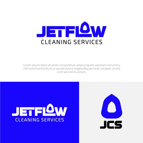 statement logo for pressure washing company