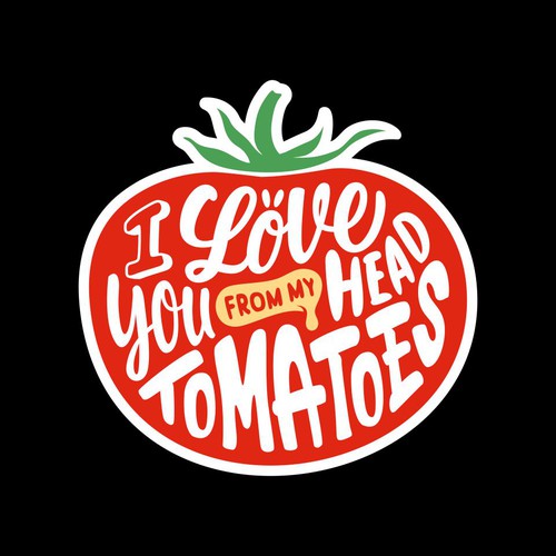 Tomato sticker