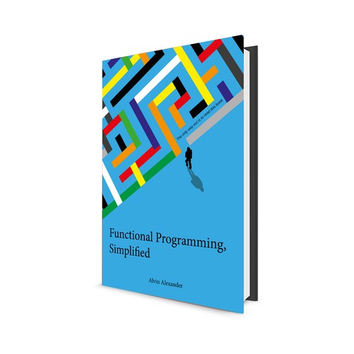 Book cover "functional Programming, simplified"