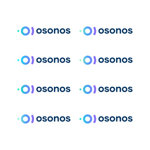 Osonos – Modern Tech Brand Logo Exploration