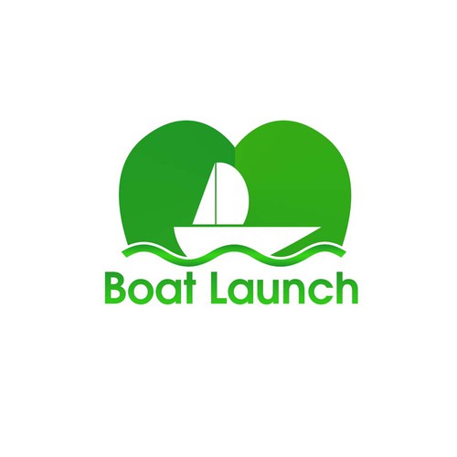 Fun, Flirty, Evocative Logo for Boat Launch, Inc.