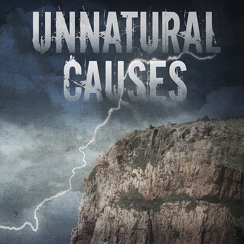 Supernatural thriller book cover design