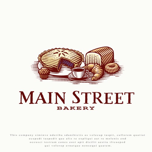 Logo for Main Street Bakery