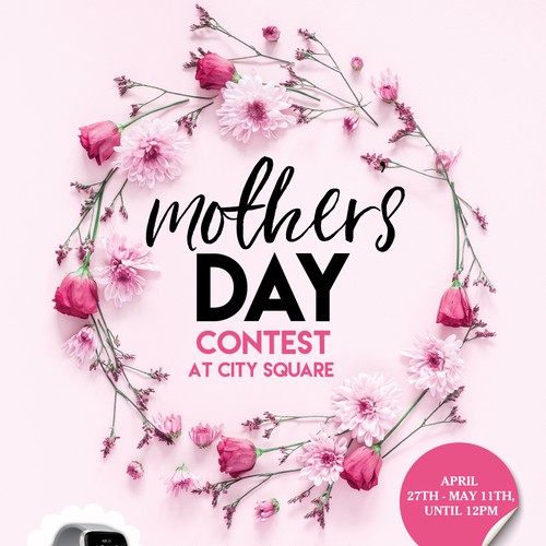 Mother's day contest poster