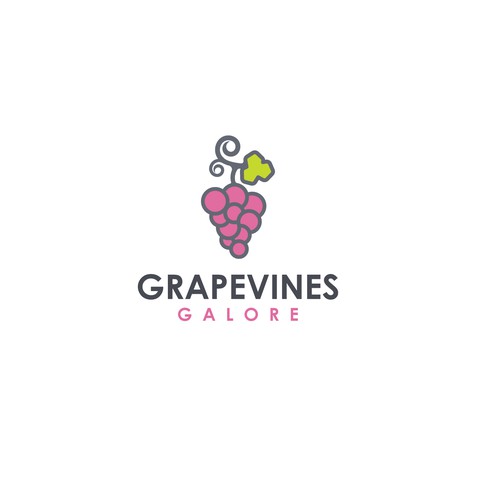 logo concept for winery
