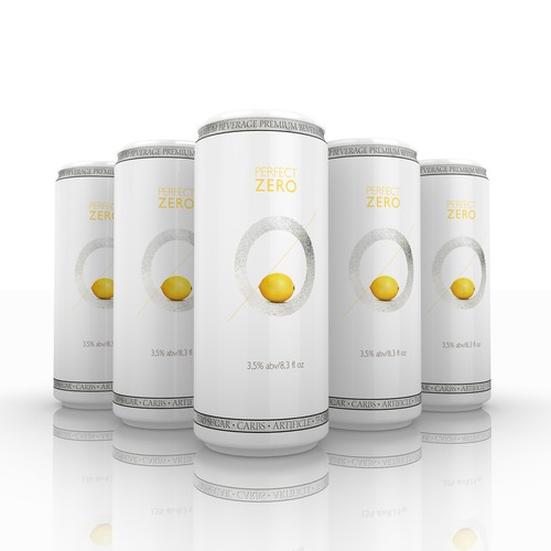 premium beverage can design