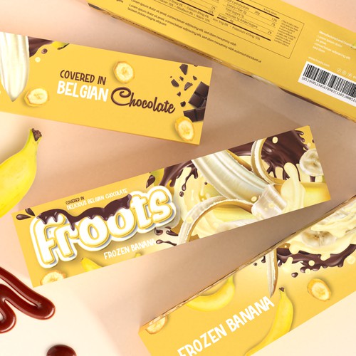 Frozen Fruit Package Design