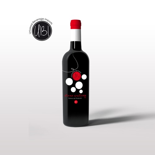 wine label design