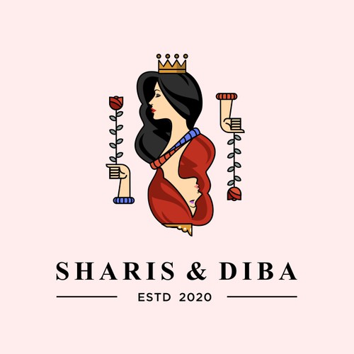 Feminine Logo Concept for Sharis & Diba