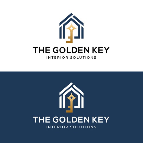 The Golden Key Logo Design