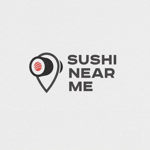 Design a Logo for "Sushi Near Me" restaurant