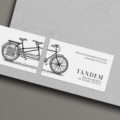 Elegant and simple business card