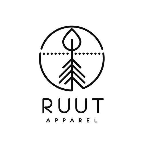 Hipster apparel logo