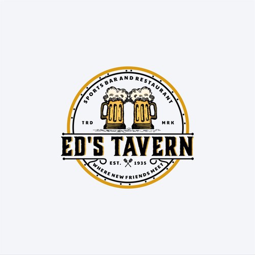 Logo Concept for Ed's Tavern