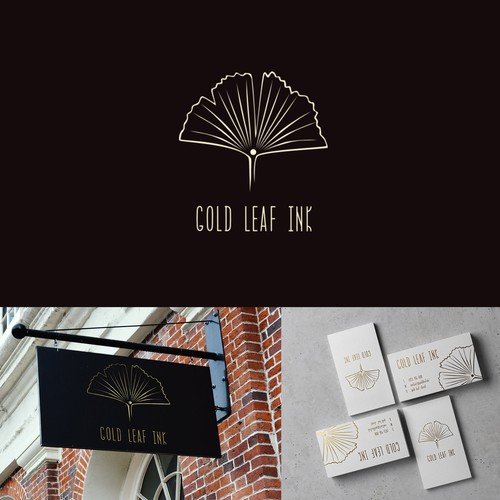 concept logo for a tattoo shop