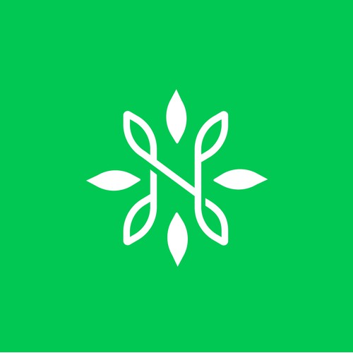 N Nature Logomark Concept