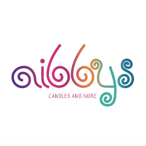 Fun design for mom and daughter candle shop