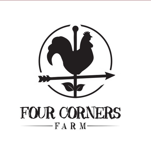 Create a classic logo with a modern edge for a Sustainable Family Farm.