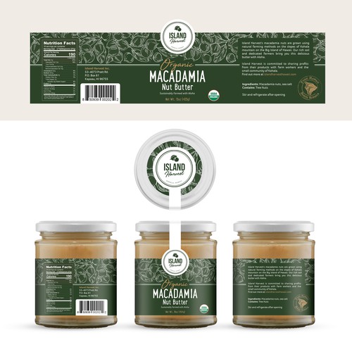 Organic Macadamia Nut Butter