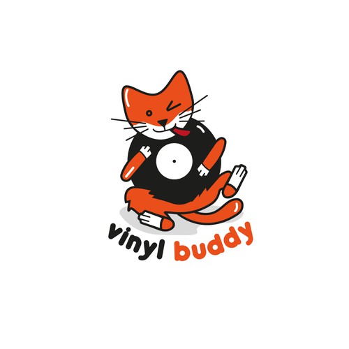 Vinyl buddy logo