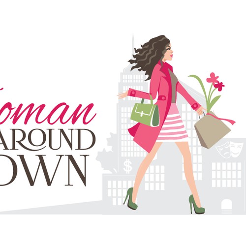 Woman Aroun Town