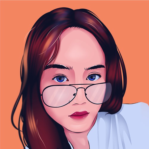 Birthday Portrait Illustration