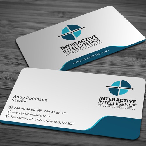 Elegant and Corporate Business Card 