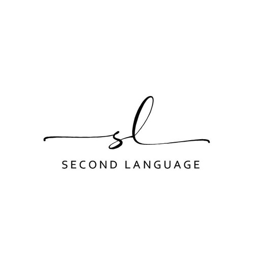 Second language Logo design