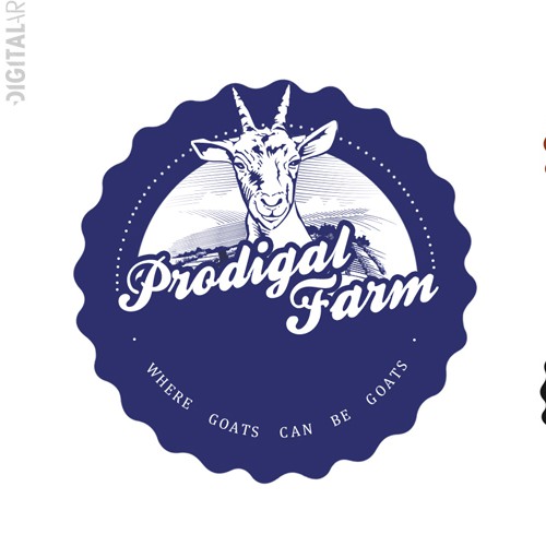 Farmstead Goat Cheese Dairy needs its very first logo