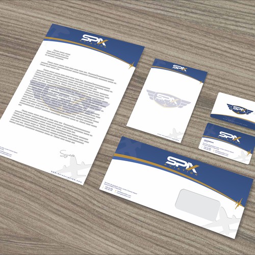 Stationary for Spix Aviation