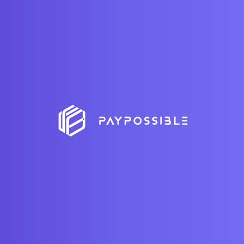 Isometric and minimalist logo for PayPossible 