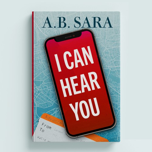 Book Cover for a romance/thriller
